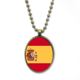 thumbnail image 1 of La bandera nacional de España Europa país Collar Colgante de cadena vintage Colección de joyas colgantes Unbranded M, 1 of 3