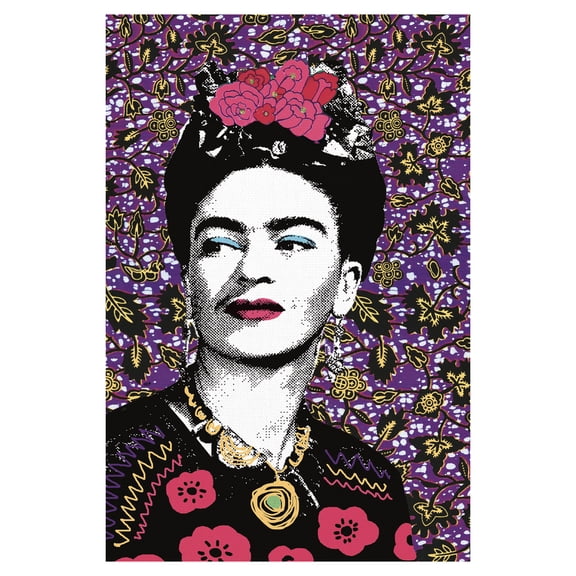 Frida My Own Muse by Emillie Ramon Frida Portrait Canvas Art
