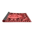 thumbnail image 2 of Ahgly Company Indoor Square Medallion Red French Area Rugs, 8' Square, 2 of 4