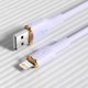 thumbnail image 3 of Cable de carga rápida PD USB C de 27W para iPhone 14, 13, 12, 11 Pro Max, XS, XR, tipo C a L, accesorios de carga rápida de silicona líquida, 3 of 5