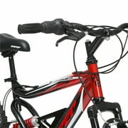 Hyper Bicycles 24 Shocker Mountain Bike, Adult Ages 13+, Black/Red