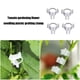 thumbnail image 2 of Clip de injerto hortícola de 100 piezas estaca transparente Clip de Ehuebsd retención para jardín marco de invernadero tubería suministros de jardinería, 2 of 8