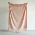 thumbnail image 2 of Decorative Throw Blanket  - 50x60in Soft Knit with Delightful Fringe Edges for a Sophisticated and Cozy Touch to Your, 2 of 9