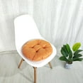 thumbnail image 4 of Summer Savings Clearance! Boovnll Chair Cushions, 14" Soft Comfortable Thicken Non-Slip Linen Round Outdoor Cushions, Chair Cushion for Outdoor, Indoor, Garden, Patio, Sofa, Couch - Seat Cushion, 4 of 6