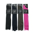 thumbnail image 6 of Women's Plus Size Crew Socks (4 Pair) Fits Shoe Size 6-12, 6 of 6