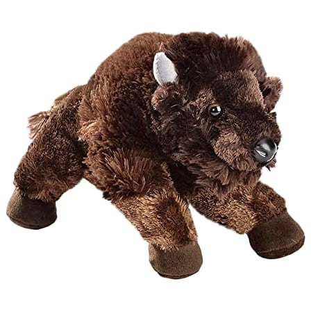 Aurora - Medium Brown Flopsie - 12" Bison - Adorable Stuffed Animal