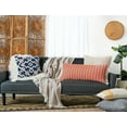 thumbnail image 4 of Reggie Indigo Southwestern Accent Throw Pillow 20" x 20", 4 of 7