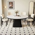 thumbnail image 2 of Luxury Study Dining Tables Round Dinette Cocktail Kitchen Coffee Table Outdoor Desk Juegos De Comedor Restaurant Furniture My Lux Decor Round, 2 of 7