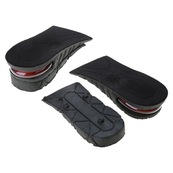 Necvior 2Pcs Elevator Inserts Shoe Lifts Inserts Shock Absorbing Height Increase Insoles