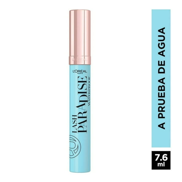 Máscara para pestañas L'Oréal Voluminous Lash Paradise 203 black noir waterproof 7.6 ml