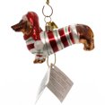 thumbnail image 2 of Kurt Adler Noble Gems Glass Dachshund Christmas Ornament – 3.5-Inch Dog Ornament (YAMNB0313), 2 of 2