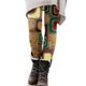 thumbnail image 1 of Gibobby Leggings Vinipiel Mujer Pantalones bota con estampado informal primavera y otoño para mujer（Caqui， M), 1 of 5