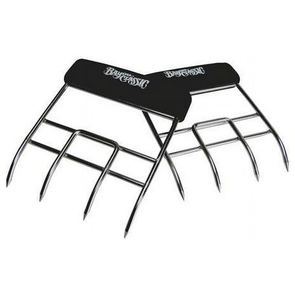 Bayou Classic 500-708 Stainless Steel Gator Claws with Hardwood Handle