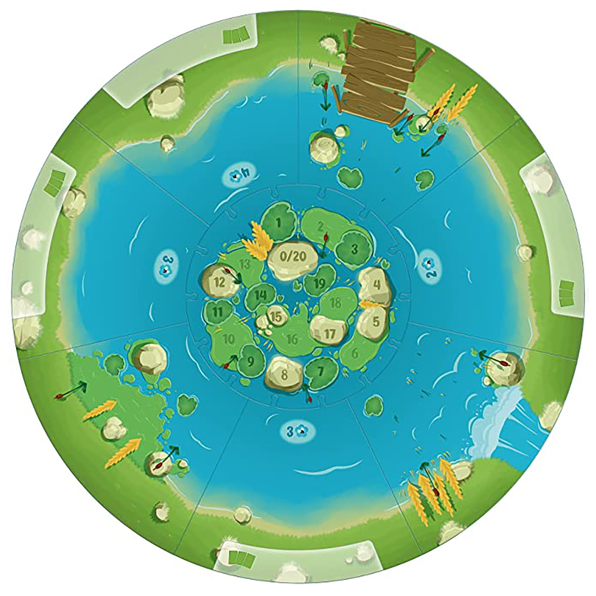 Aquarena - Board Game, Kids & Family, 2-6 Players, 30 Mins, Ages 8+