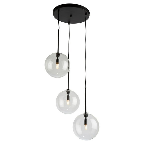 Artcraft Lighting Pinpoint 3 Light Pendant Black