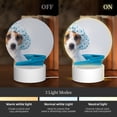 thumbnail image 3 of Sikiie Terrier Takes A Bath With Shower Cap Acrylic Night Light Gift Custom Acrylic Night Light LED Lights for Bedroom Home Office, 3 of 9