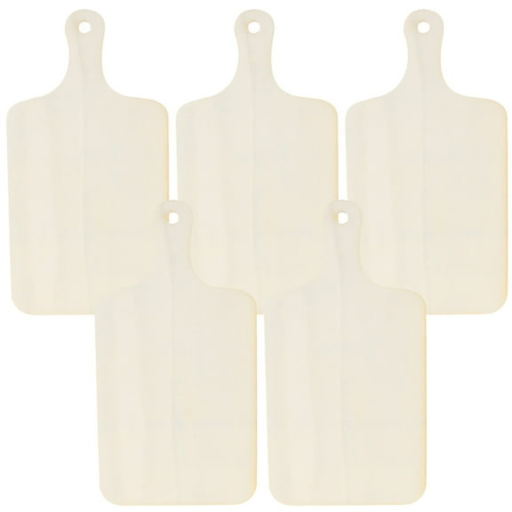 Moluckfu 5Pcs Small Breadboard Wooden for Table Decoration and Dining Home Use