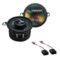 Fits Chevy Cavalier 1991-1994 Front Dash Replacement Harmony HA-C35 Speakers