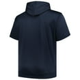 thumbnail image 3 of Men's Profile Navy Detroit Tigers Big & Tall Contrast Short Sleeve Pullover Hoodie, 3 of 3