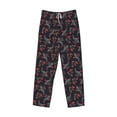 thumbnail image 5 of Balery Black Roosters print Men's Pajama Pants,Ultra Lightweight Pjs,Lounge Pant-Medium, 5 of 9