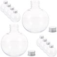 thumbnail image 3 of 10pcs Transparent Light Bulb Bottle Empty Diy Bottle Multi-functional Water Bottle Bulb Drinking Bottle, 3 of 8