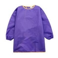 thumbnail image 2 of Tablier de Peinture pour Enfants, Imperméable pour Enfants, Purple_S 90-150cm, 2 of 3