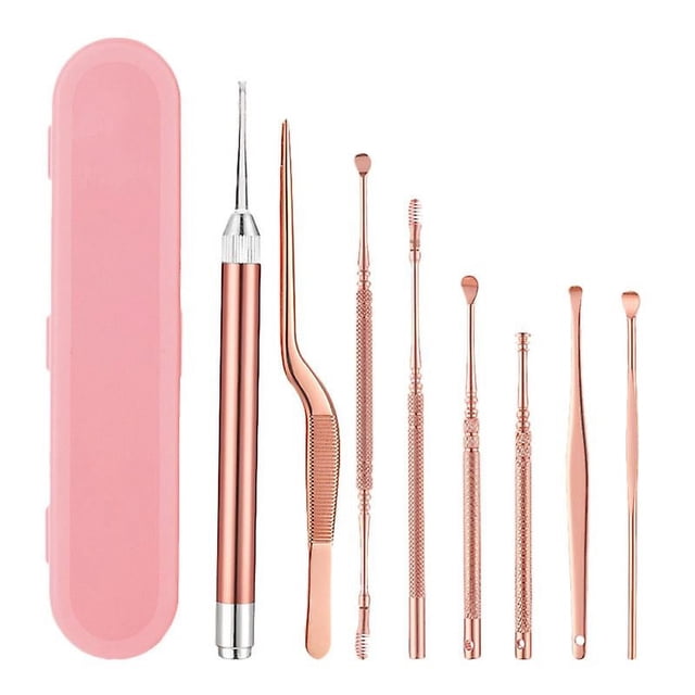 Kit de eliminación de cera para oídos Allinless 8 piezas