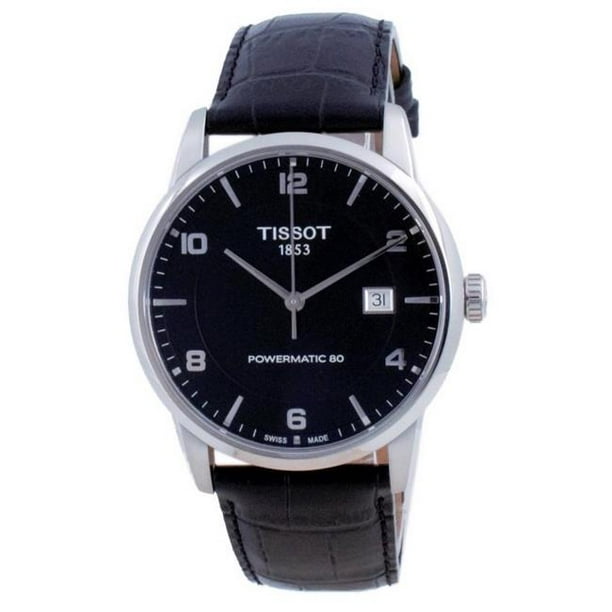 Luxury automatic black hotsell dial men's watch