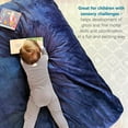 thumbnail image 5 of CordaRoy's Plush Fur Sensory Crash Pad for Kids and Adults, Navy, 5 of 9