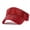 Red, variant on Summer Cotton Color Rhinestone Visors Adjustable Sun Protection Cap For Men and Women 05
