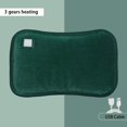 thumbnail image 3 of Winter Portable Electric USB Hot Water Bottle with Plush Case (Green) Green, 3 of 5