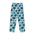 thumbnail image 3 of Lsque Graduation Hats1 Print Men's Pajama Pants, Lounge Pant - Comfortable Home Wear,Elastic Waistband, Stylish Design-Large, 3 of 9