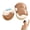 2pc, variant on Portable 3-Layer Hair Shaver with Rotating Cover, Razor for Women, Triple Blade Travel Razor with Moisture Strip, Wet & Dry Mini Shaving Razors for Legs, Underarm, Face, Compact Grooming Tool (2pc)