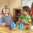 thumbnail image 2 of Learning Resources New Sprouts Serve It! My Very Own Dish Set - 24 Pieces, Boys and Girls Ages 2+, Pretend Dish Set, Pretend Play for Toddlers, 2 of 7