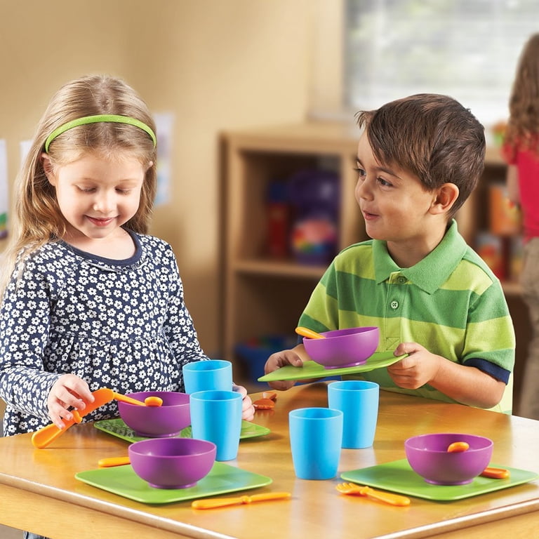 Learning Resources New Sprouts Serve It! My Very Own Dish Set - 24