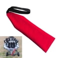 thumbnail image 2 of 1 Pair of Red Safety Travel Flag for Kayaks Canoes Boats Tow Flag / Long Load Flag / Oversized Load Flag, Kayak Accessories - 11 x 35cm, 2 of 8