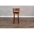 thumbnail image 7 of Sunny Designs 30" Tuscany Wood Swivel Barstool in Medium Brown (Set of 2), 7 of 7