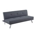 thumbnail image 1 of Canapé Convertible Serta, Futon / Couchette, Charbon de bois, 1 of 9