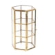 thumbnail image 4 of Caja de joyería de cristal con forma hexagonal de 3 niveles, , decoración del jardín, caja de plantas suculentas, regalos para boda, 4,33 x 3,94 x 7 Cobre Gloria Candelero geométrico 3D, 4 of 8