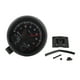 thumbnail image 2 of Tacómetro negro, 3,75 pulgadas, tacómetro universal para coches de carreras, calibre para coches de carreras, ingeniería de precisión, 2 of 9