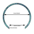 thumbnail image 3 of Decorative Soundhole Stickers Suitable For 38 Inch Or 41 Inch Guitars，Water To The Back Before Sticking，Wooden Soundhole Decal Sticker For Acoustic Guitar Sound Hole Inlay, 3 of 3