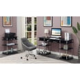 thumbnail image 4 of Designs2Go No-Tools Printer Stand with Shelves in Black Wood Finish, 4 of 6