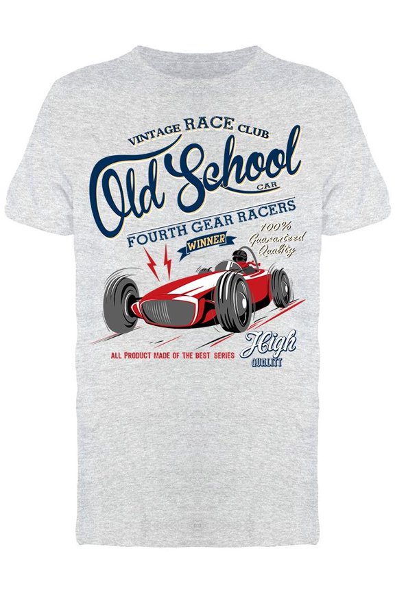 Vintage Fourth Gear Racers Tee Men's -Image by Shutterstock