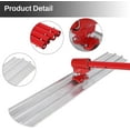 thumbnail image 4 of Garvee Concrete Float Kit 48x8”, with 4 Handles and Bull Float Bracket, for Concrete Finishing, 4 of 6