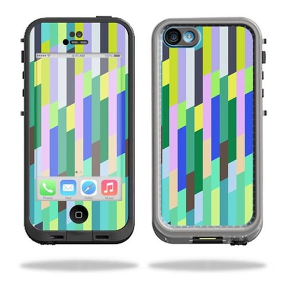 MightySkins LIFIP5C-Fruit Stripes Skin for Lifeproof iPhone 5C Case Fre Wrap Cover Sticker - Fruit Stripes