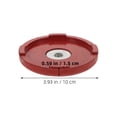 thumbnail image 2 of RENACLIPY 2 Pcs Cales de Roue de VR Cric Stabilisateur de Cale de Roue Matériaux Durables Rouge Support Robuste, 2 of 7