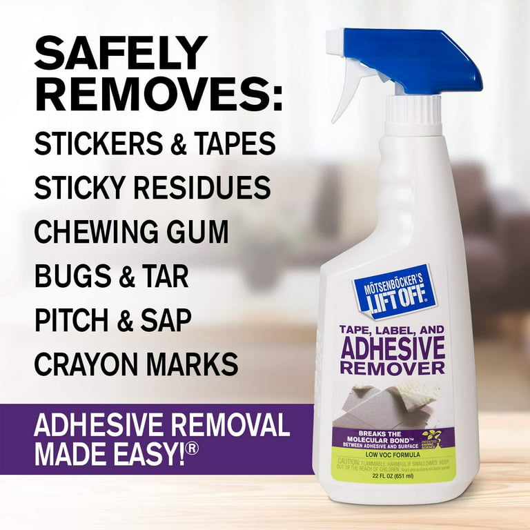 Easy Duct Tape and Adhesive Removal! Also Removes Wax, Tar, Grease