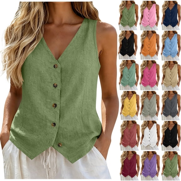 Summer Plus Size Shirts for Womens Cotton and Linen Casual Short Sleeve V-Neck Cotton Irregular Tops Blouse Gifts for Womens
