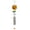 ORANGE, variant on Flower Windmill and Wind Chime, Rotary Windmill & Musical Wind Chime Combination, Unique Windmill, Hanging Wind Chime, For Outdoor, Yard,Garden,Lawn