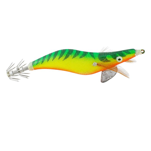 Soidarity 35 uds/Kit de cebos anzuelos de paraguas artificiales señuelos agua de mar portátil Fishing Swimbait accesorios verde 3,0 Type3 NO3 Soidarity OD021077-01